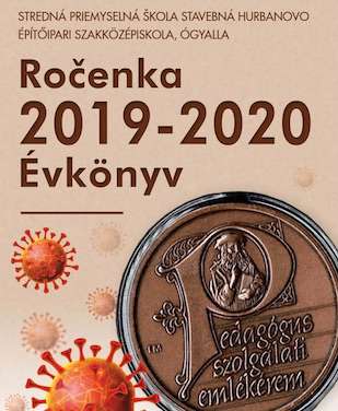 SPŠ stavebná Hurbanovo, ročenka školy 2019-2020